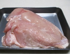 鶏むね肉の中華風唐揚げ　材料