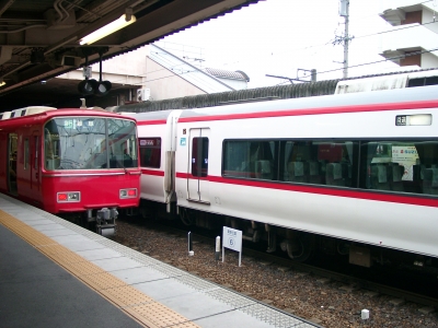 犬山駅にて