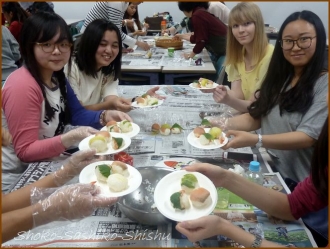20151016　食べる　3　　手まり寿司