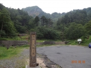 金精峠は海抜1842m。栃木と群馬の県境