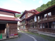 登山前日に宿泊した小谷♨山田旅館