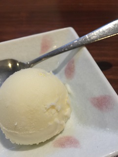 日本料理 村上 アイスクリーム