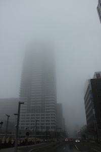 霧の札幌