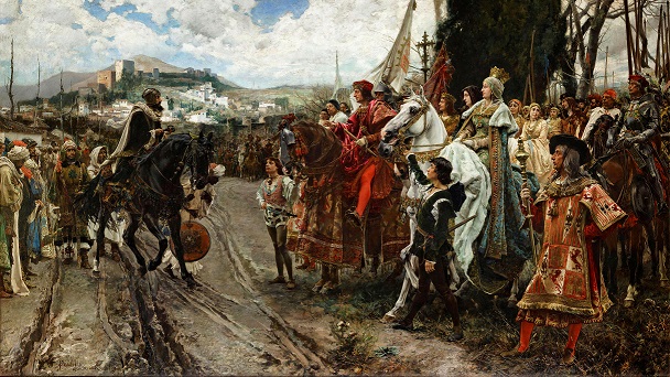 The Surrender of Granada by Francisco Pradilla Ortiz