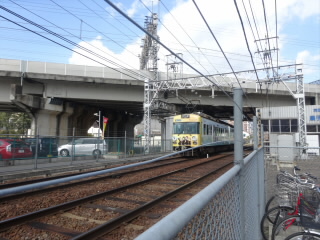 京阪石山坂本線皇子山駅